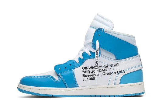 Air Jordan 1 Retro High OG Off-White UNC Blue AQ0818-148